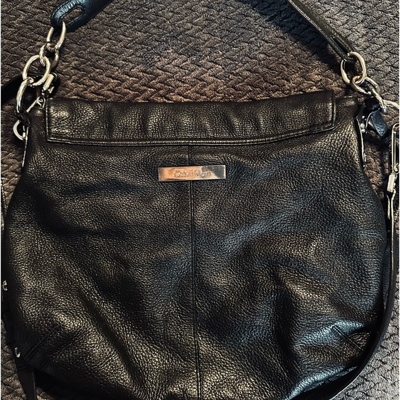 Calvin Klein Slouchy Leather Handbag/Crossbody - Picture 8 of 10
